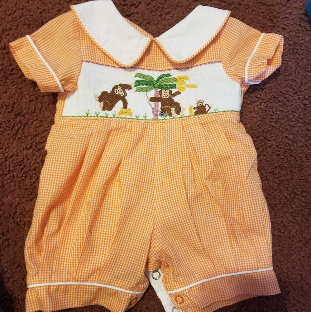 Boys Mom & Me boutique romper